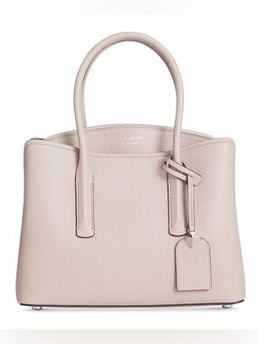 Kate Spade Beige Margaux Large Satchel / Handbag